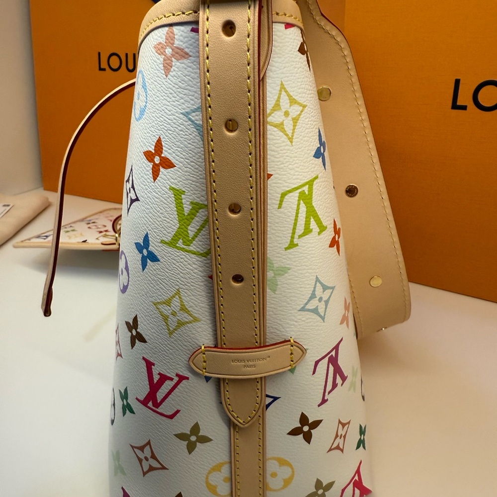 New Louis Vuitton LV x TM Murakami Carry All PM M13661 100% Authentic - Picture 5 of 11